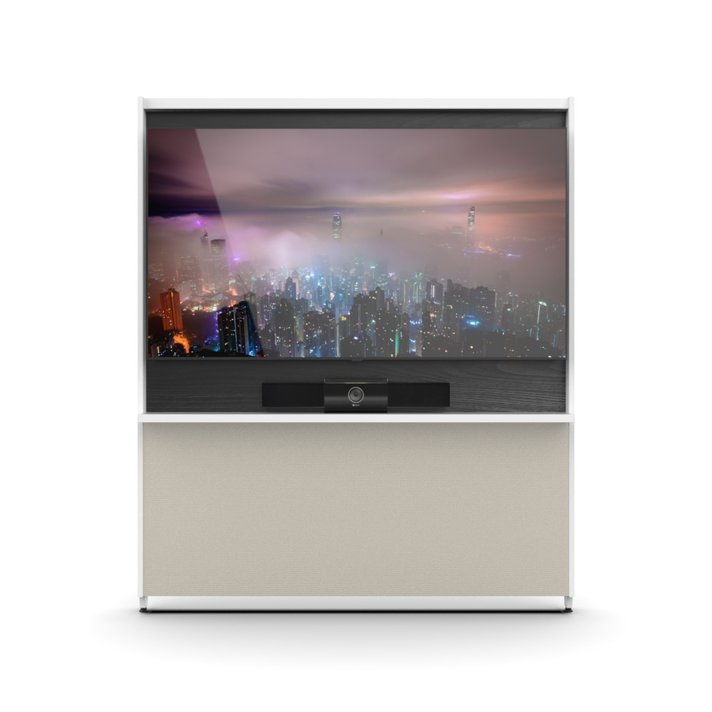 [42009] FlexWall Presentation (White / Light Standard Fabric)