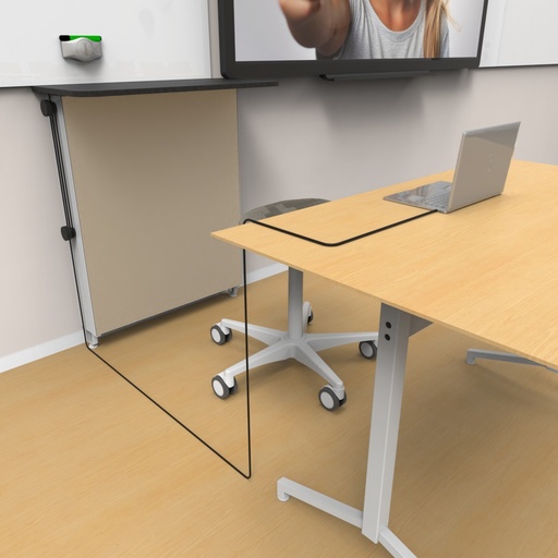 [42025] FlexPanel Education (White / Light Standard Fabric)